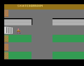 Skate Boardin' A Radical Adventure screenshot 3 for Atari 2600